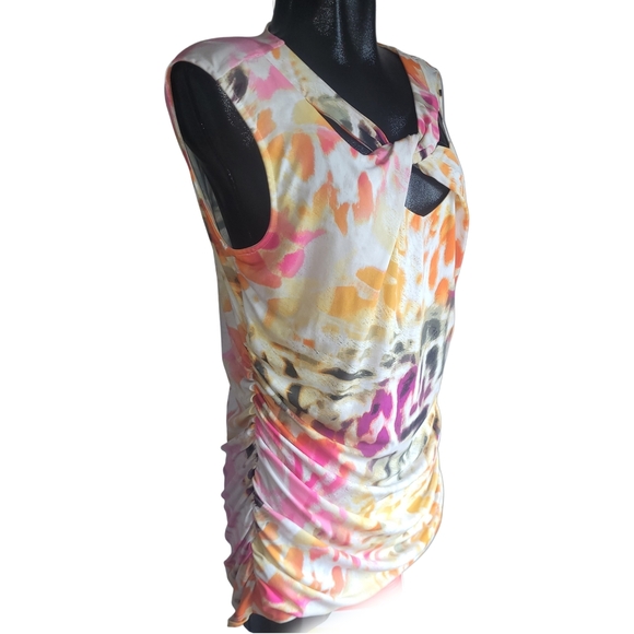 Jennifer Lopez Multicolor Sleeveless Top - Picture 2 of 6